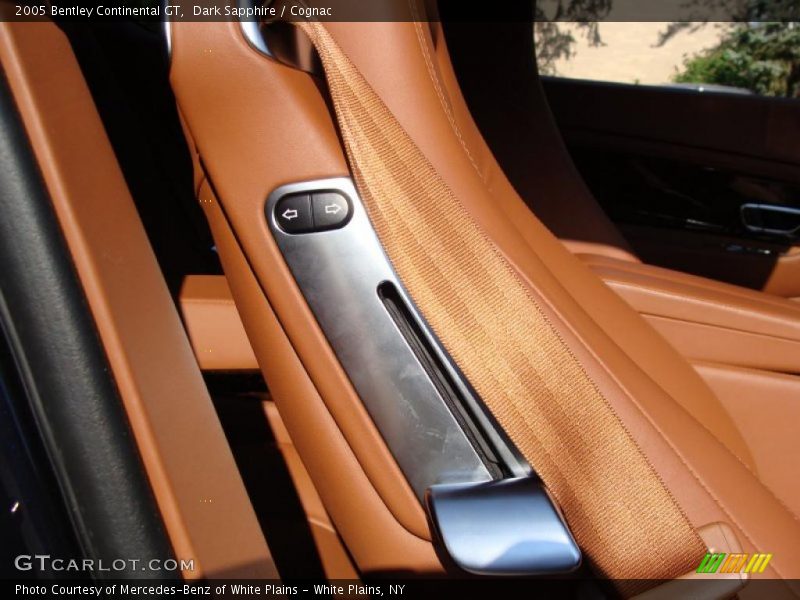 Dark Sapphire / Cognac 2005 Bentley Continental GT