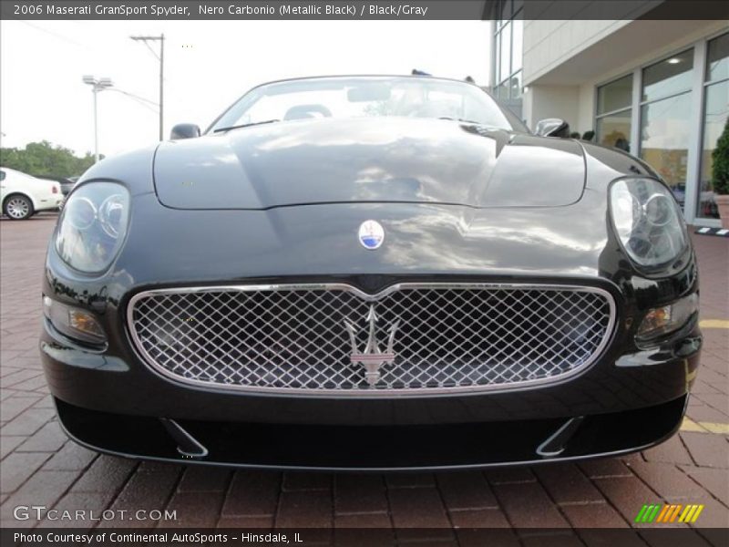 Nero Carbonio (Metallic Black) / Black/Gray 2006 Maserati GranSport Spyder