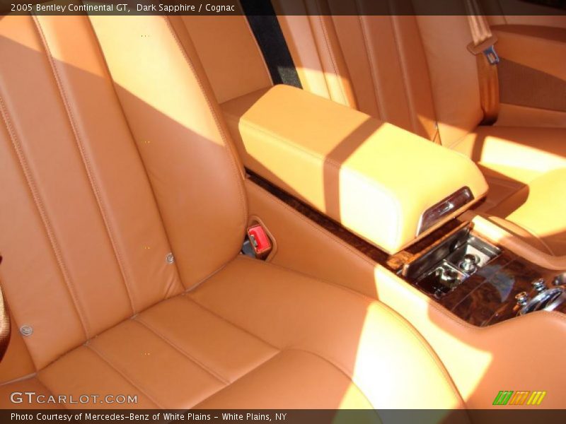 Dark Sapphire / Cognac 2005 Bentley Continental GT