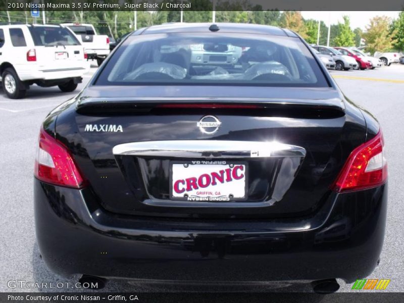Super Black / Charcoal 2010 Nissan Maxima 3.5 SV Premium