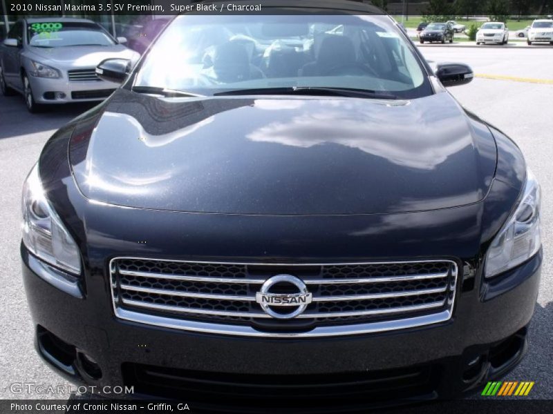 Super Black / Charcoal 2010 Nissan Maxima 3.5 SV Premium