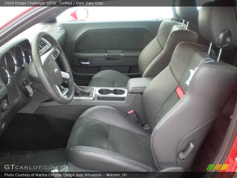 TorRed / Dark Slate Gray 2009 Dodge Challenger SRT8