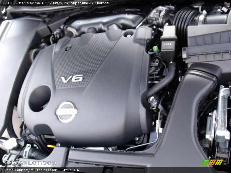 Super Black / Charcoal 2010 Nissan Maxima 3.5 SV Premium