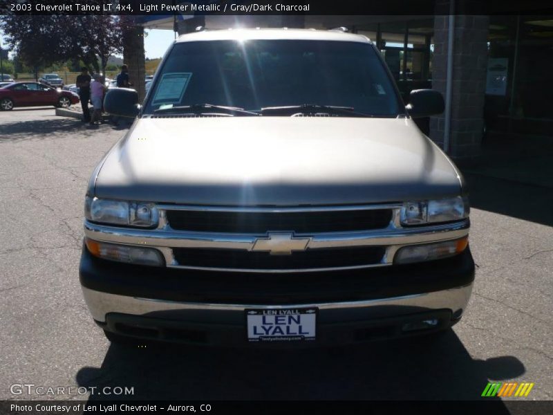 Light Pewter Metallic / Gray/Dark Charcoal 2003 Chevrolet Tahoe LT 4x4