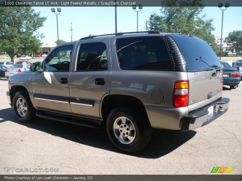 Light Pewter Metallic / Gray/Dark Charcoal 2003 Chevrolet Tahoe LT 4x4