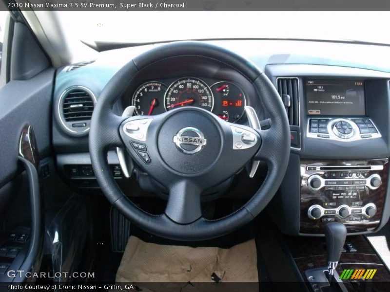 Super Black / Charcoal 2010 Nissan Maxima 3.5 SV Premium