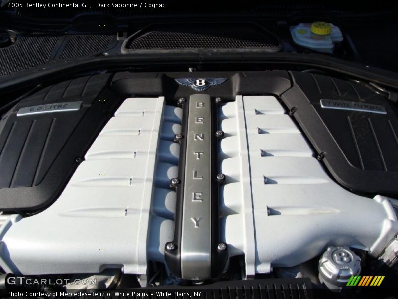 Dark Sapphire / Cognac 2005 Bentley Continental GT