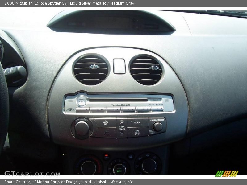 Liquid Silver Metallic / Medium Gray 2008 Mitsubishi Eclipse Spyder GS