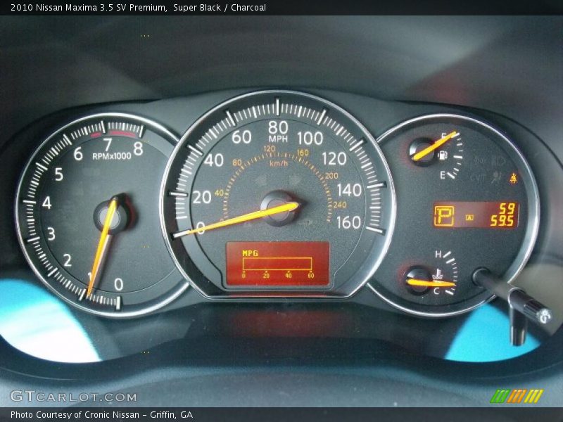 Super Black / Charcoal 2010 Nissan Maxima 3.5 SV Premium