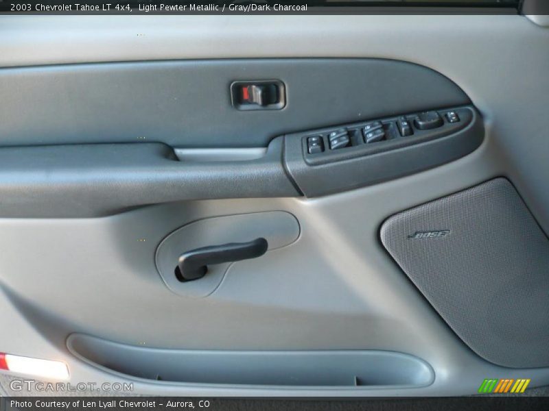 Light Pewter Metallic / Gray/Dark Charcoal 2003 Chevrolet Tahoe LT 4x4