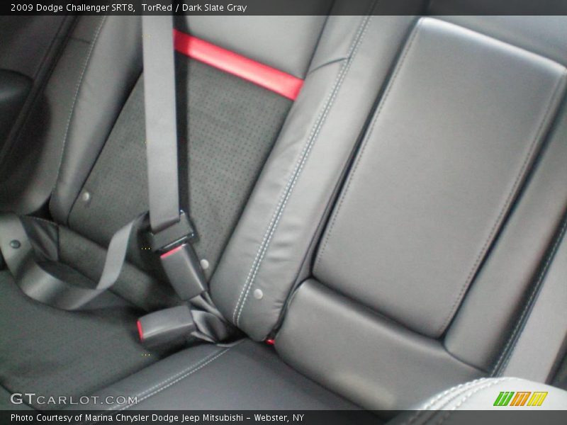 TorRed / Dark Slate Gray 2009 Dodge Challenger SRT8