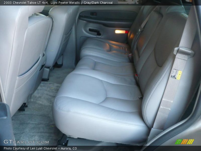 Light Pewter Metallic / Gray/Dark Charcoal 2003 Chevrolet Tahoe LT 4x4