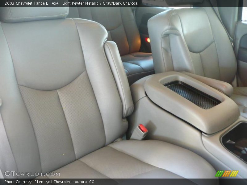 Light Pewter Metallic / Gray/Dark Charcoal 2003 Chevrolet Tahoe LT 4x4