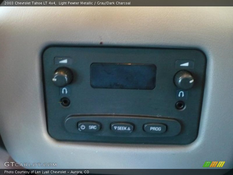 Light Pewter Metallic / Gray/Dark Charcoal 2003 Chevrolet Tahoe LT 4x4