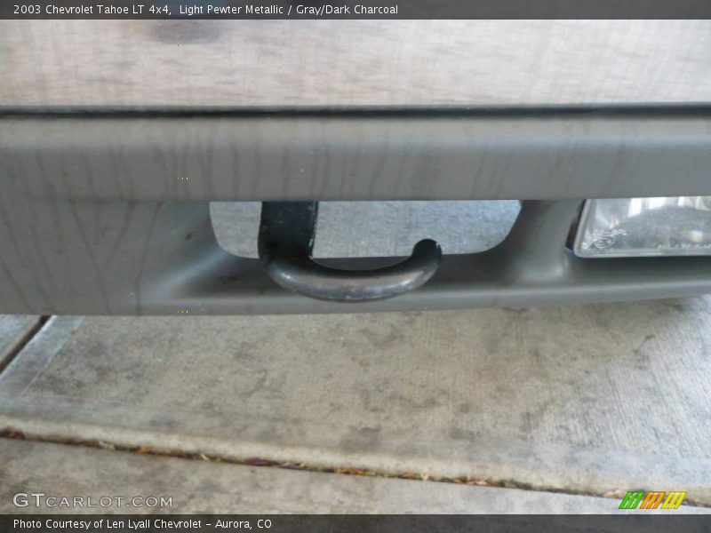 Light Pewter Metallic / Gray/Dark Charcoal 2003 Chevrolet Tahoe LT 4x4