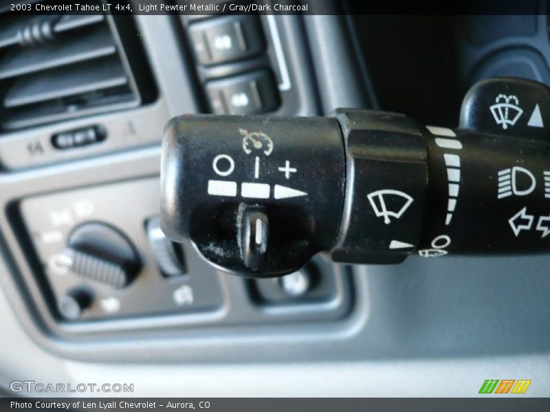 Light Pewter Metallic / Gray/Dark Charcoal 2003 Chevrolet Tahoe LT 4x4