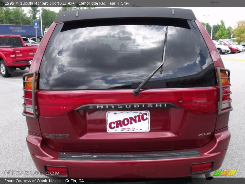 Cambridge Red Pearl / Gray 1999 Mitsubishi Montero Sport XLS 4x4