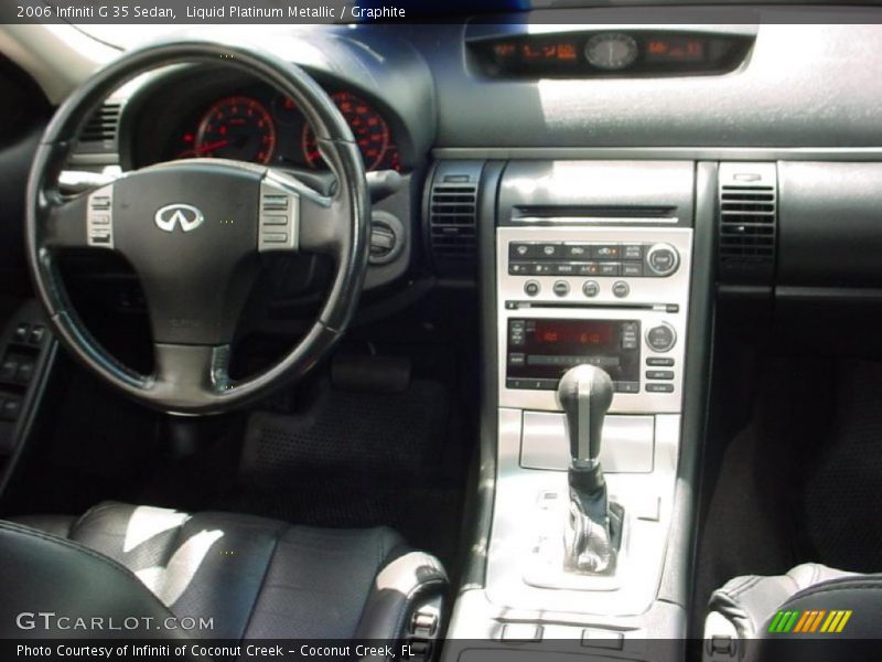 Liquid Platinum Metallic / Graphite 2006 Infiniti G 35 Sedan