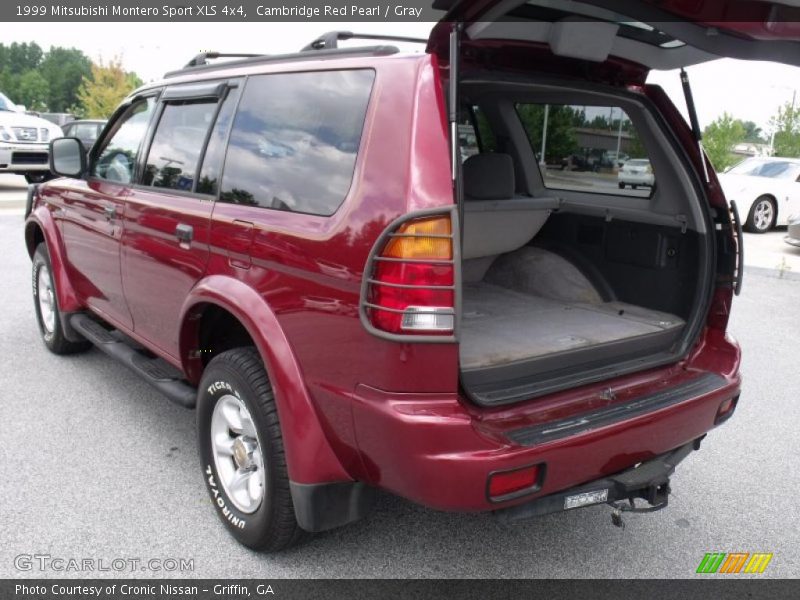 Cambridge Red Pearl / Gray 1999 Mitsubishi Montero Sport XLS 4x4