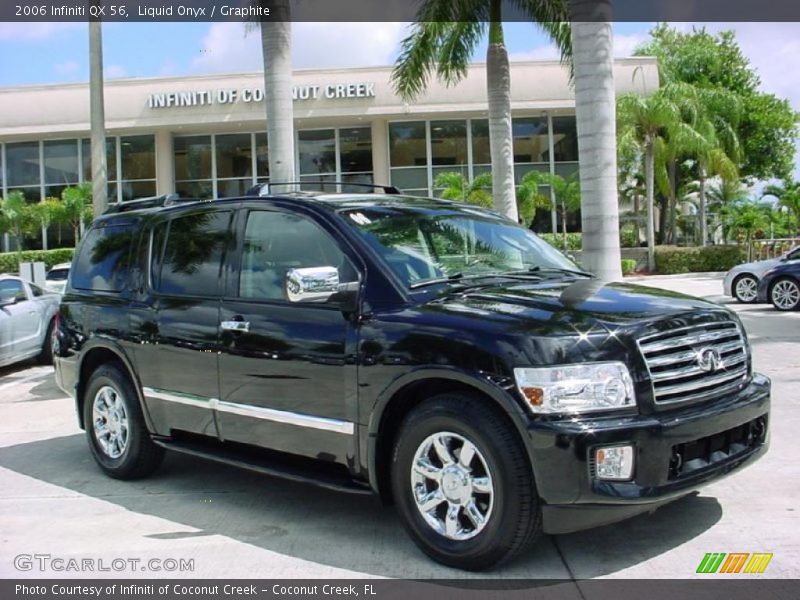 Liquid Onyx / Graphite 2006 Infiniti QX 56