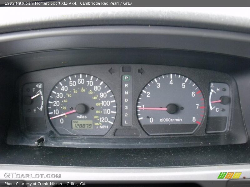 Cambridge Red Pearl / Gray 1999 Mitsubishi Montero Sport XLS 4x4
