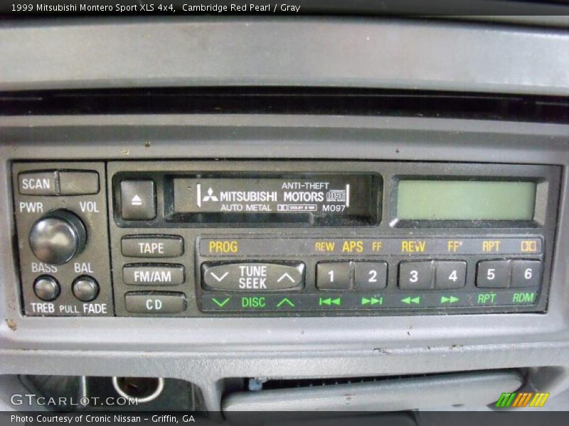 Cambridge Red Pearl / Gray 1999 Mitsubishi Montero Sport XLS 4x4
