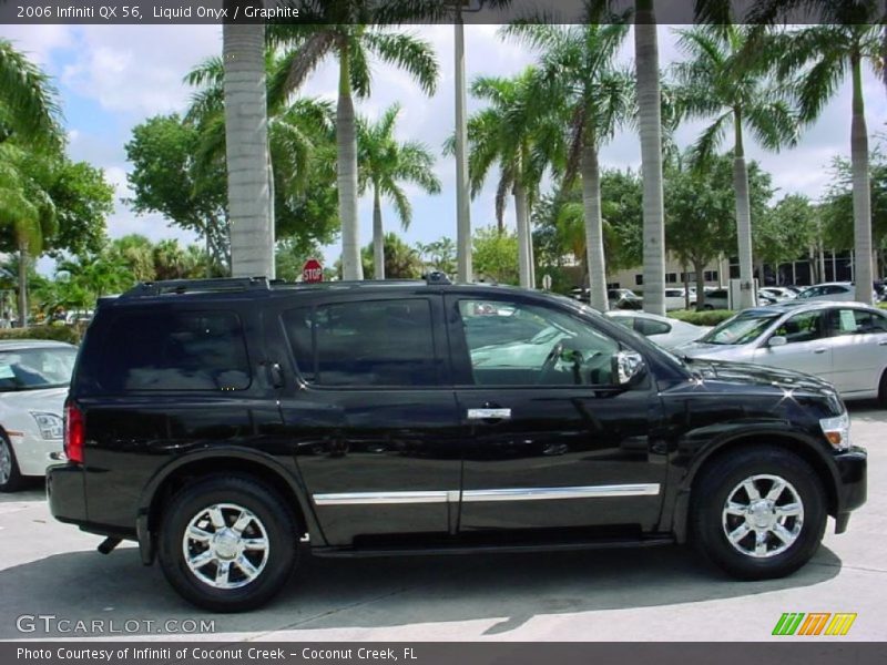 Liquid Onyx / Graphite 2006 Infiniti QX 56