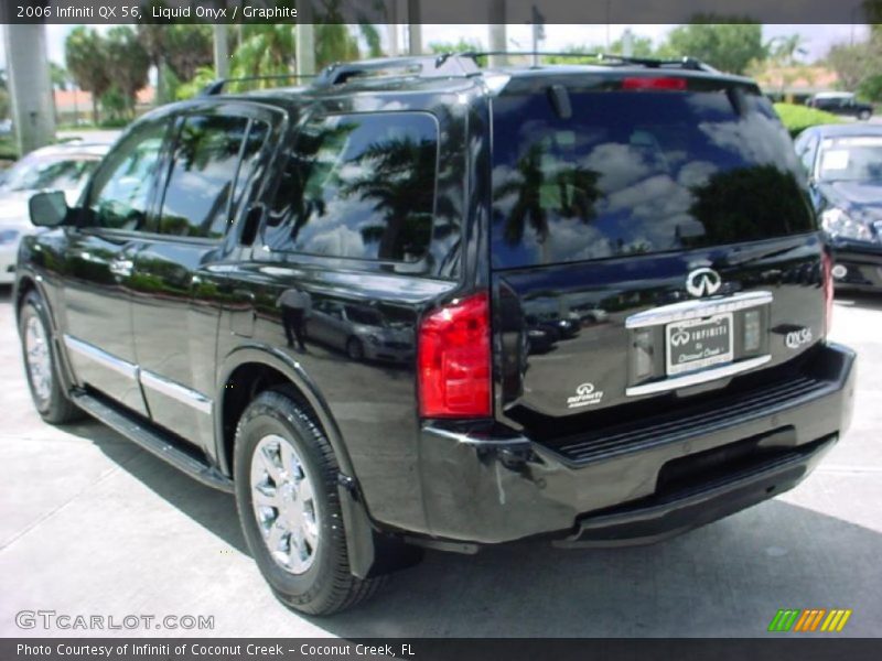 Liquid Onyx / Graphite 2006 Infiniti QX 56