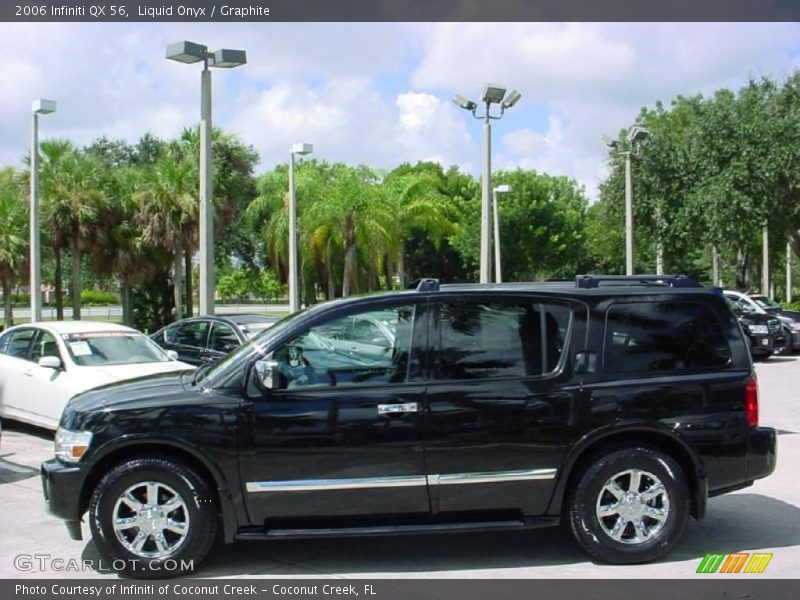 Liquid Onyx / Graphite 2006 Infiniti QX 56