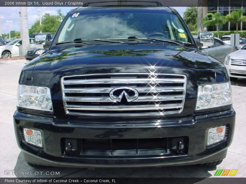Liquid Onyx / Graphite 2006 Infiniti QX 56