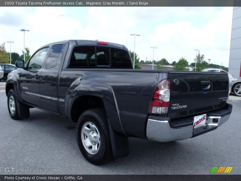Magnetic Gray Metallic / Sand Beige 2009 Toyota Tacoma PreRunner Access Cab