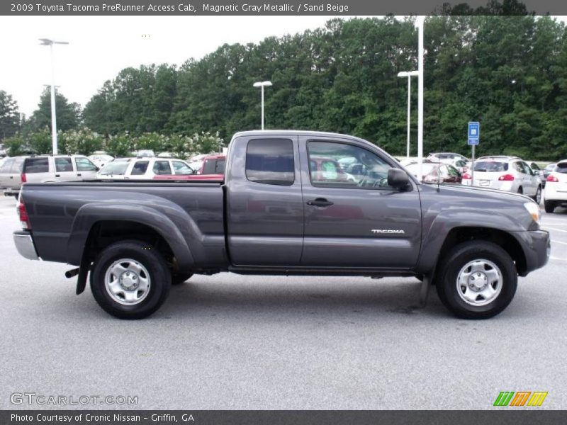 Magnetic Gray Metallic / Sand Beige 2009 Toyota Tacoma PreRunner Access Cab
