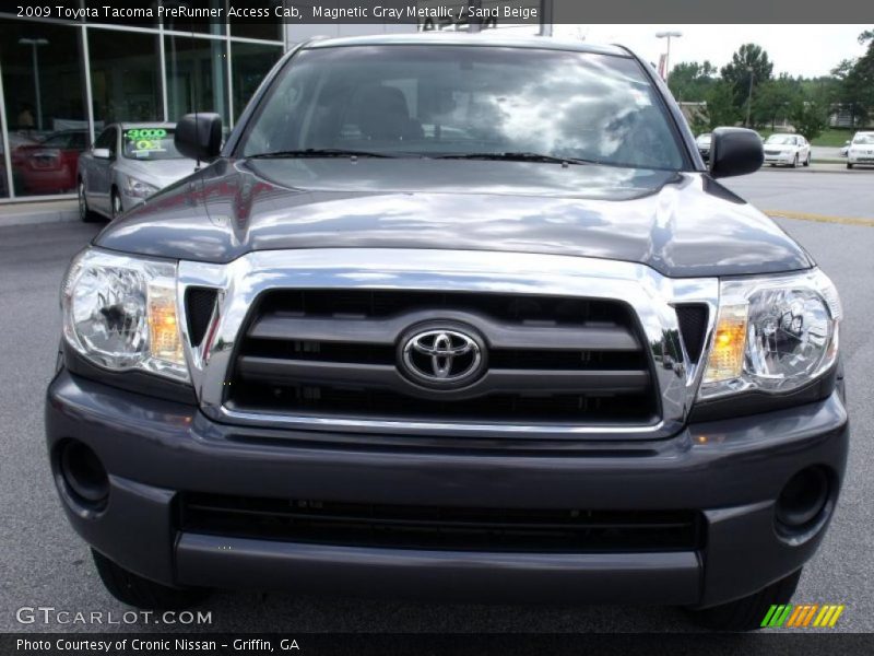 Magnetic Gray Metallic / Sand Beige 2009 Toyota Tacoma PreRunner Access Cab
