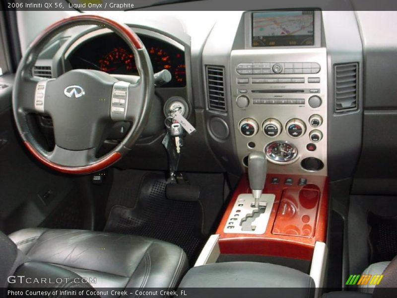 Liquid Onyx / Graphite 2006 Infiniti QX 56