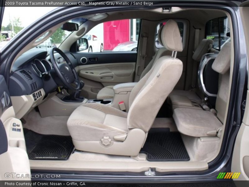 Magnetic Gray Metallic / Sand Beige 2009 Toyota Tacoma PreRunner Access Cab