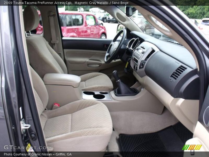 Magnetic Gray Metallic / Sand Beige 2009 Toyota Tacoma PreRunner Access Cab