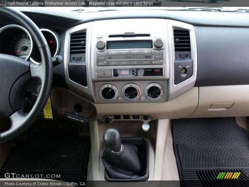 Magnetic Gray Metallic / Sand Beige 2009 Toyota Tacoma PreRunner Access Cab