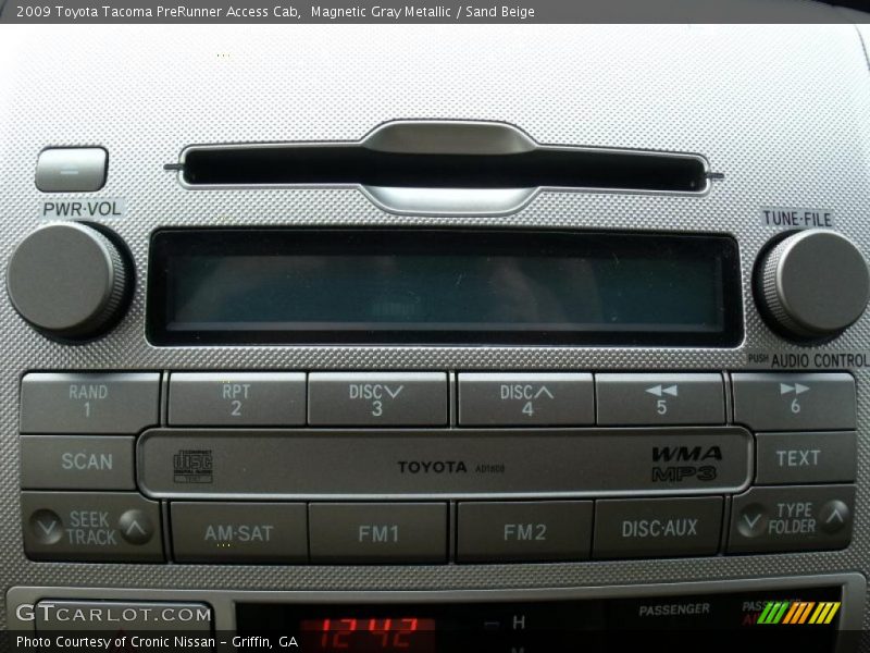 Magnetic Gray Metallic / Sand Beige 2009 Toyota Tacoma PreRunner Access Cab