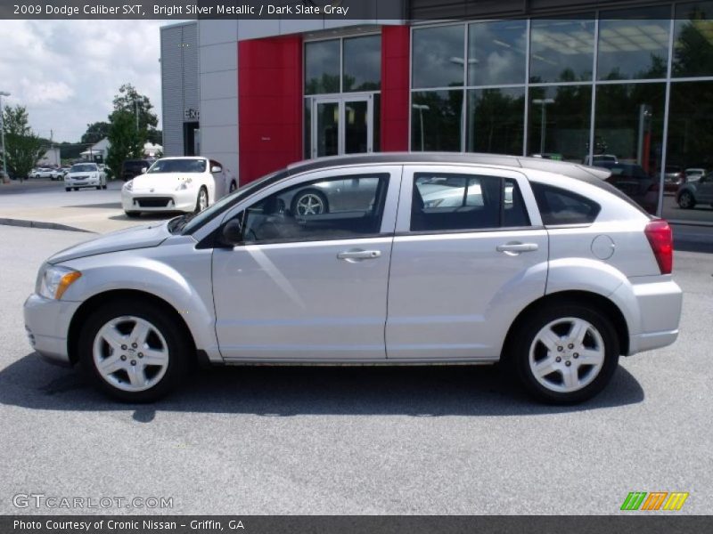 Bright Silver Metallic / Dark Slate Gray 2009 Dodge Caliber SXT
