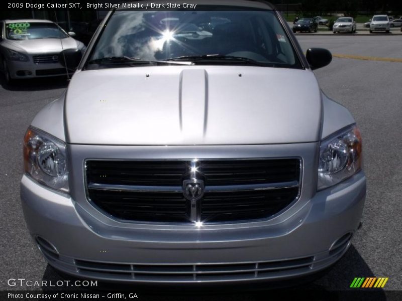 Bright Silver Metallic / Dark Slate Gray 2009 Dodge Caliber SXT