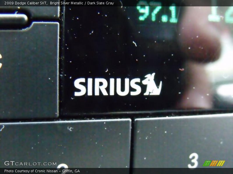 Bright Silver Metallic / Dark Slate Gray 2009 Dodge Caliber SXT