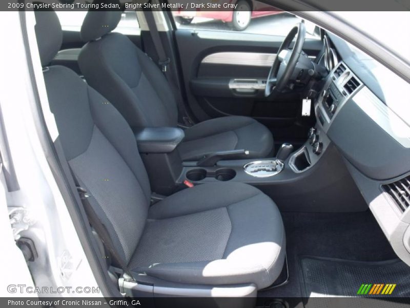 Bright Silver Metallic / Dark Slate Gray 2009 Chrysler Sebring Touring Sedan