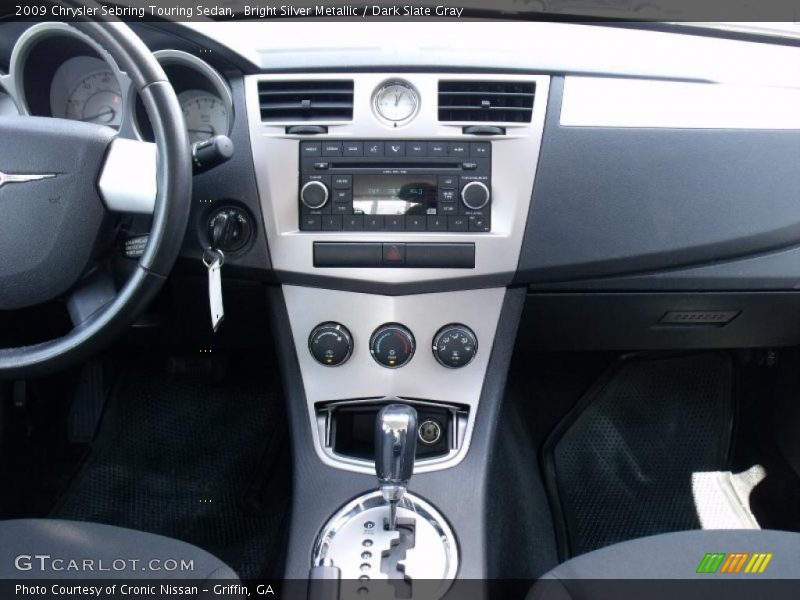 Bright Silver Metallic / Dark Slate Gray 2009 Chrysler Sebring Touring Sedan