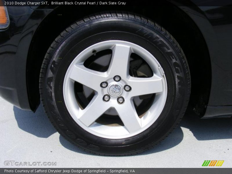 Brilliant Black Crystal Pearl / Dark Slate Gray 2010 Dodge Charger SXT