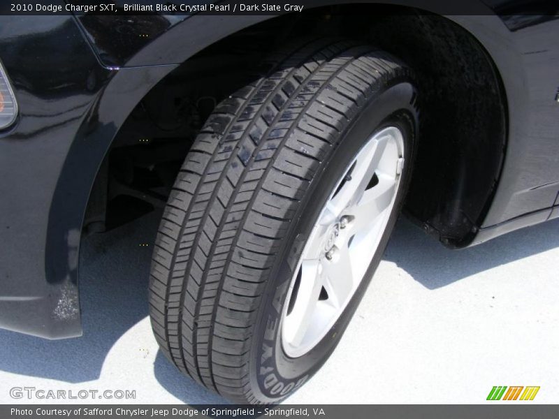 Brilliant Black Crystal Pearl / Dark Slate Gray 2010 Dodge Charger SXT