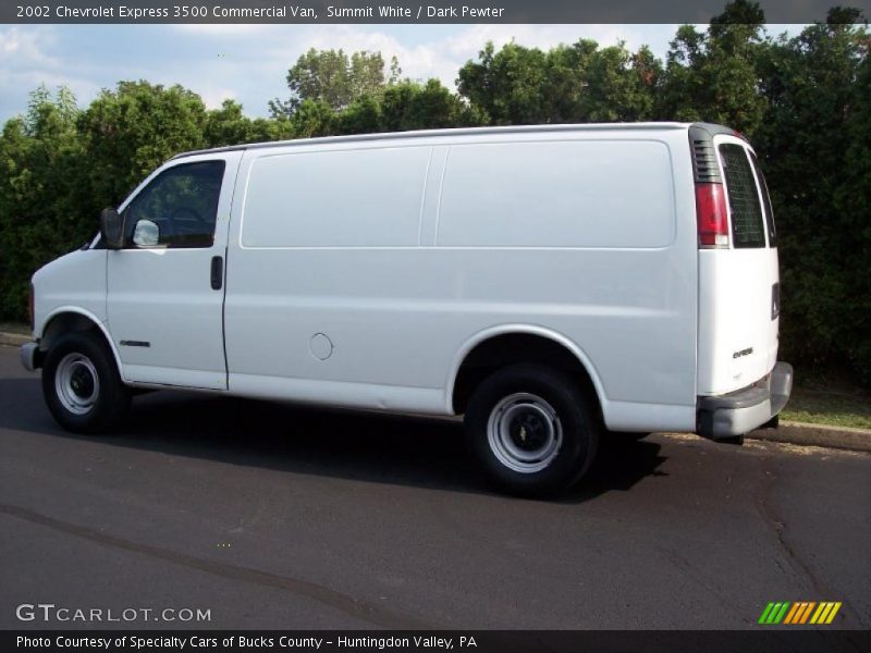 Summit White / Dark Pewter 2002 Chevrolet Express 3500 Commercial Van