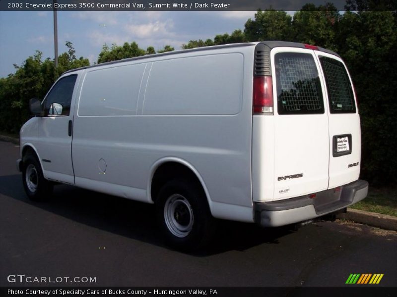 Summit White / Dark Pewter 2002 Chevrolet Express 3500 Commercial Van