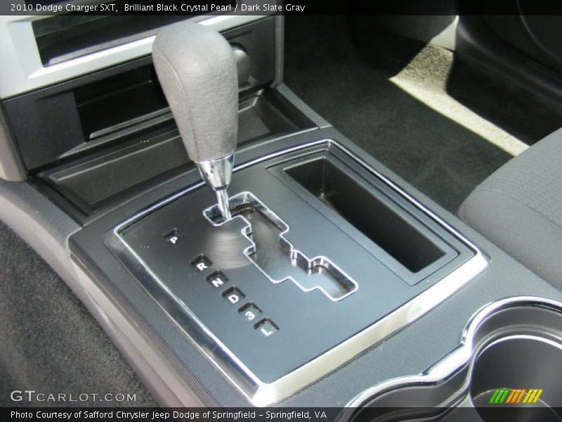 Brilliant Black Crystal Pearl / Dark Slate Gray 2010 Dodge Charger SXT