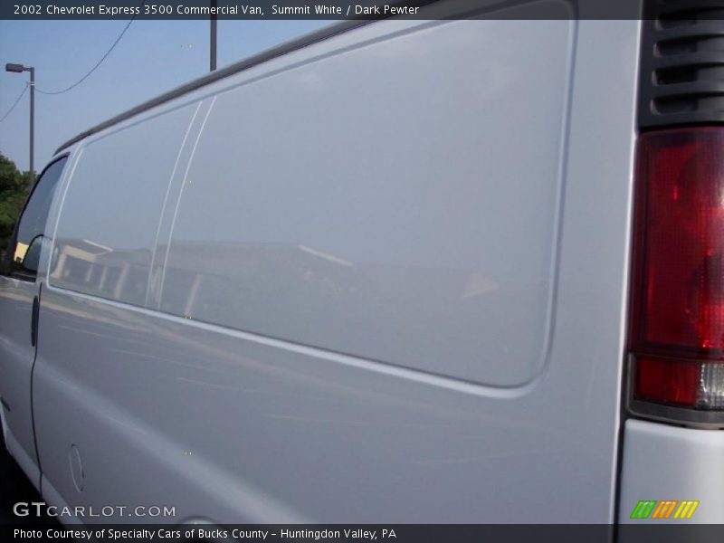 Summit White / Dark Pewter 2002 Chevrolet Express 3500 Commercial Van