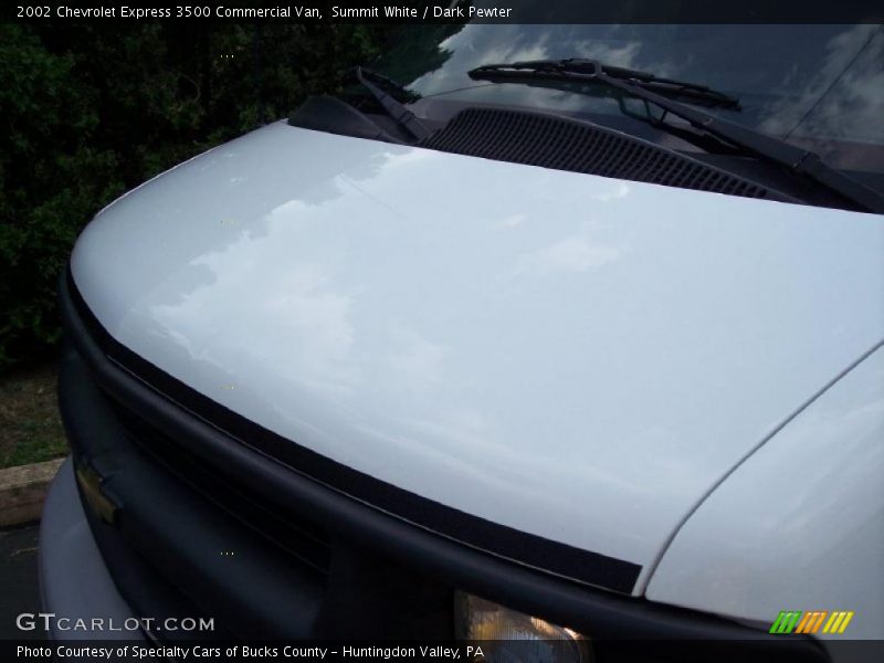 Summit White / Dark Pewter 2002 Chevrolet Express 3500 Commercial Van